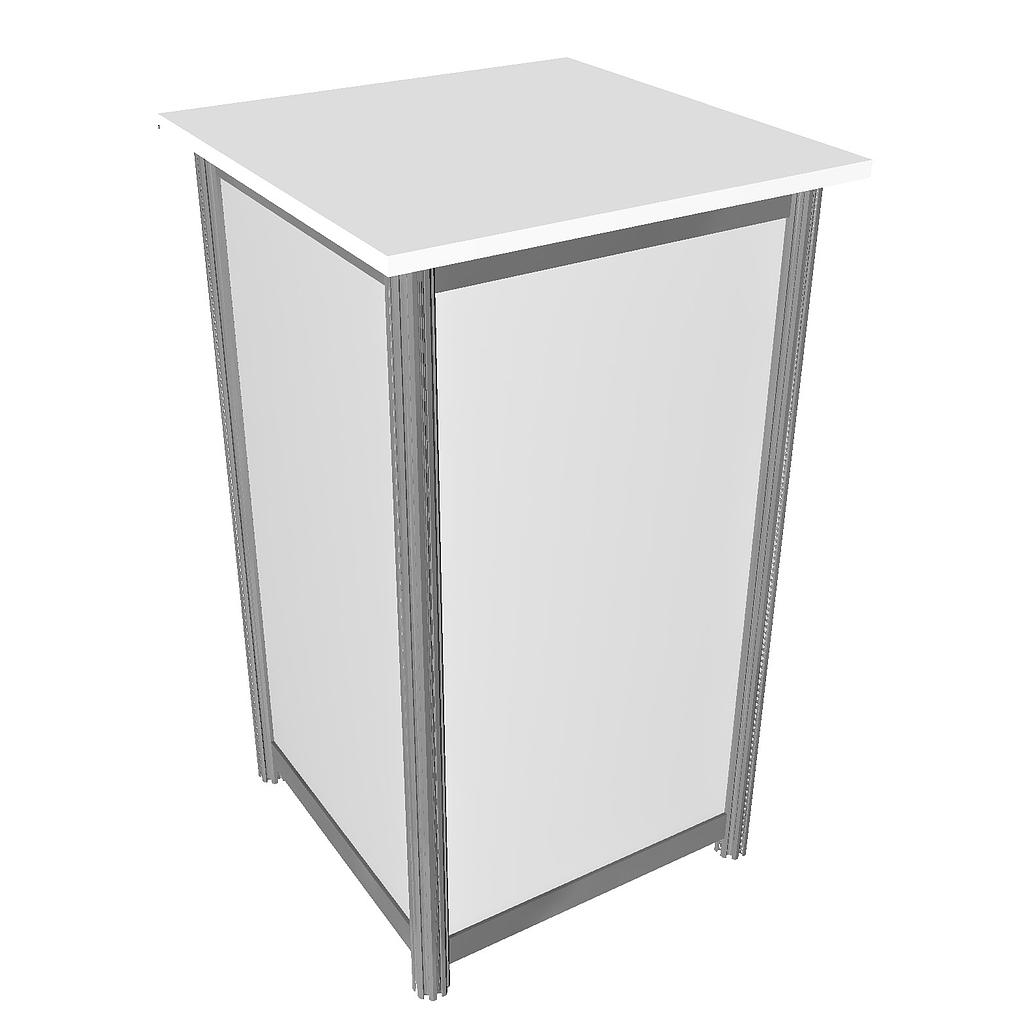 Comptoir modulaire d'appoint - droit - 0.5 m