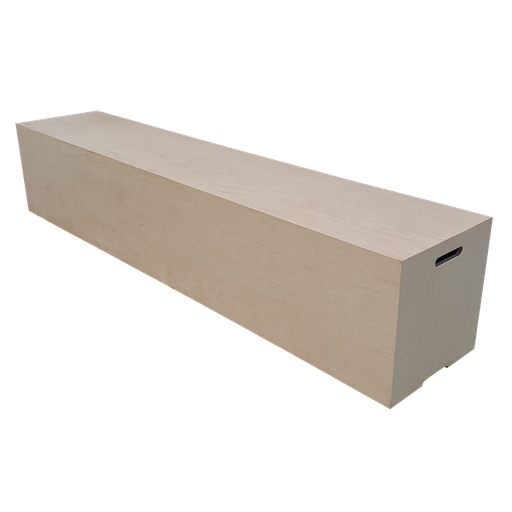 Banc en bois de 2500 x 500 x 500 m/m